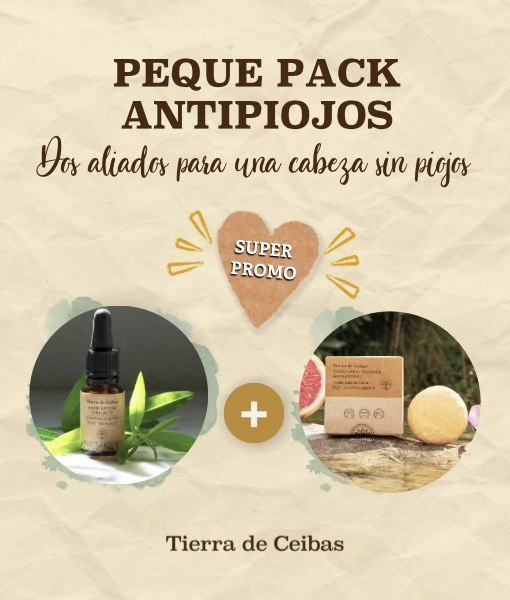 Peque Pack Antipiojos - Solución 100% Natural - Tratamiento Preventivo